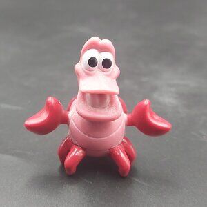 Disney Figure Cake Topper Little Mermaid Sebastian Crab PVC 1.5" Ocean Sea Beach